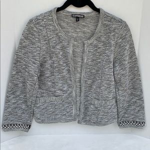 EXPRESS Cropped Open Front Sweater